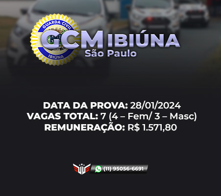 Concurso GCM de Mogi das Cruzes - SP: cursos, edital e datas