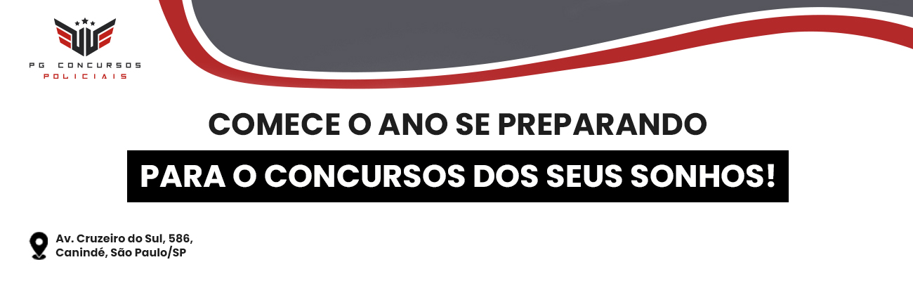 COMECE O ANO SE PREPARANDO PARA O CONCURSO DOS SONHOS